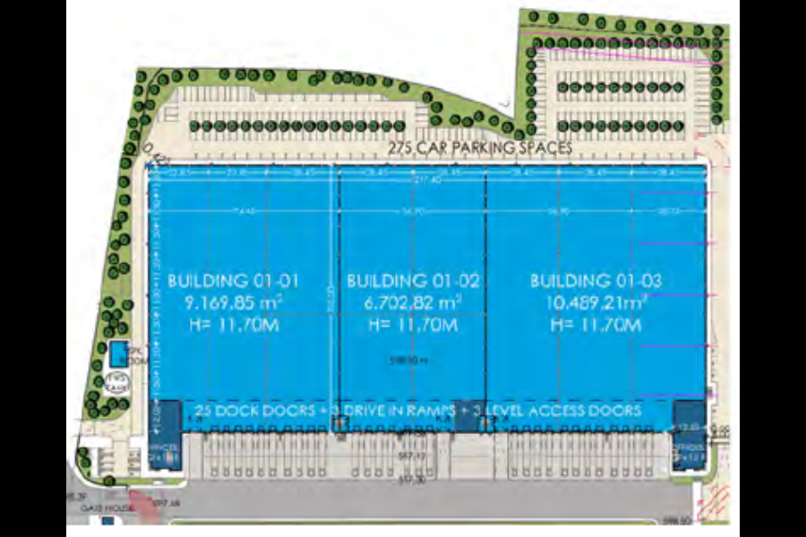 Nave 1 Villaverde Proyecto en desarrollo para 07 2024 GLP CBRE